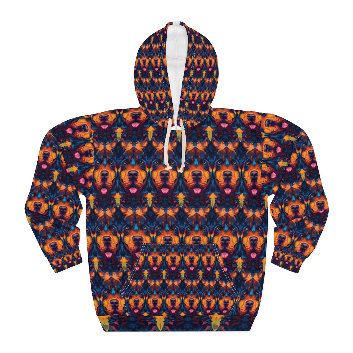 Kaleidoscope Rottweiler Dreams Hoodie