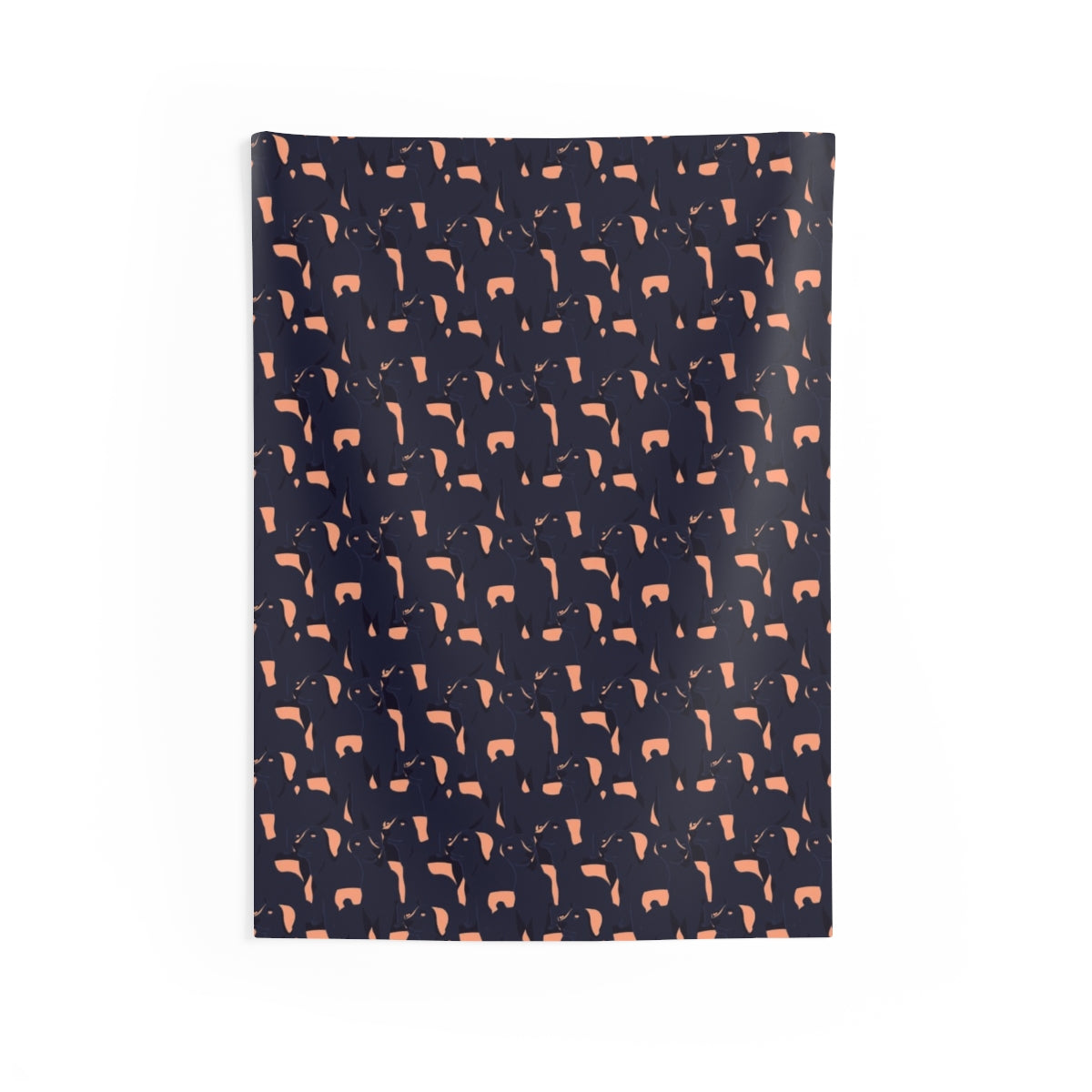Midnight Dachshund Dreams Wall Tapestry