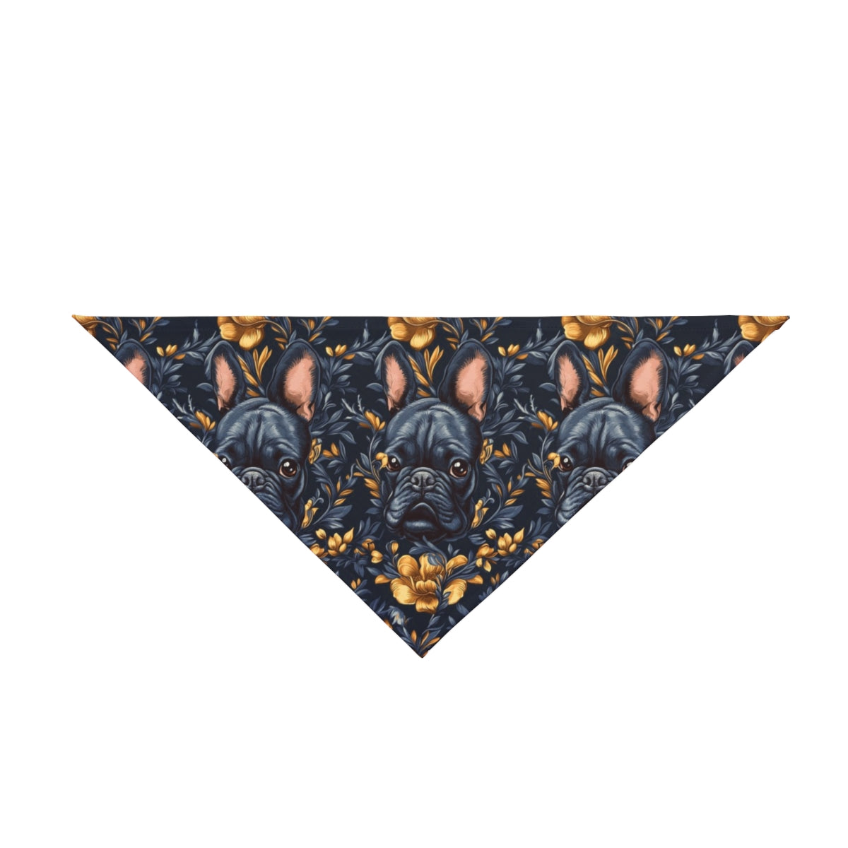 Midnight Garden Frenchies Pet Bandana