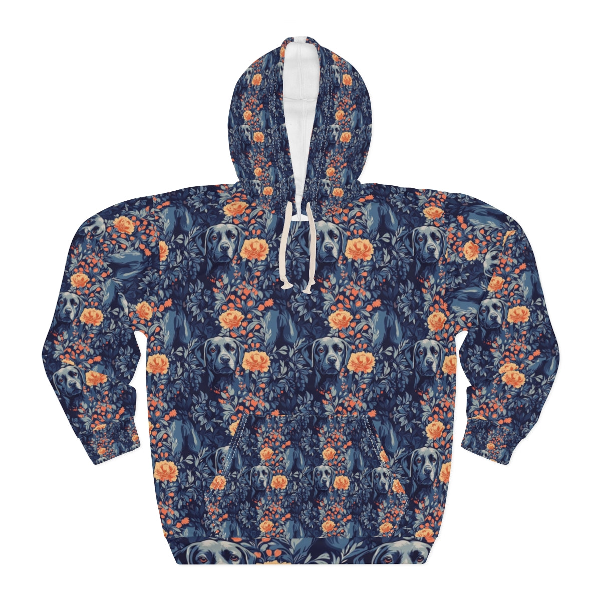 Midnight Garden Labradors Hoodie
