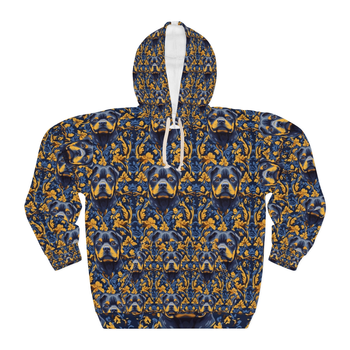 Midnight Gilded Rottweilers Hoodie