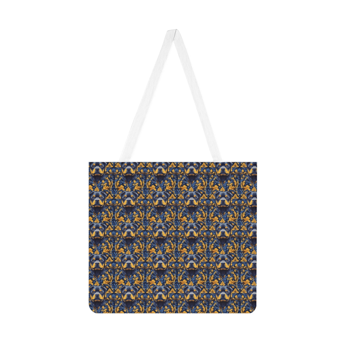 Midnight Gilded Rottweilers Tote Bag
