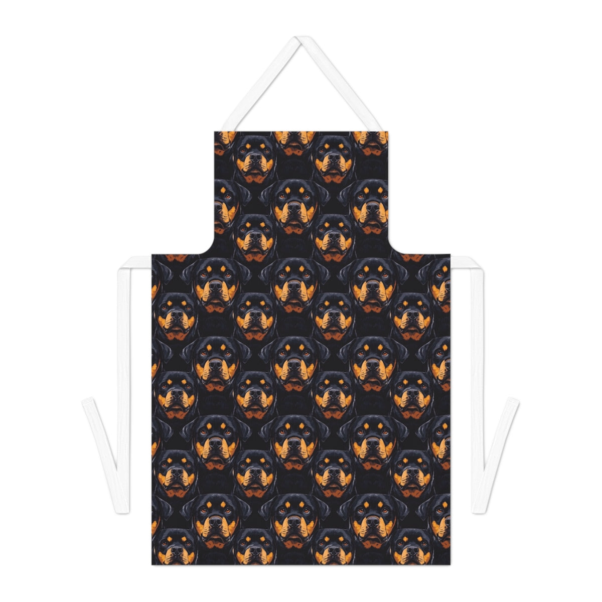 Midnight Guardian Rottweilers Apron