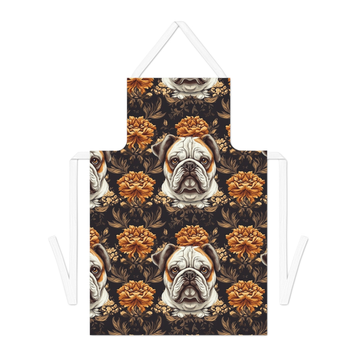 Midnight Majesty Bulldogs Apron