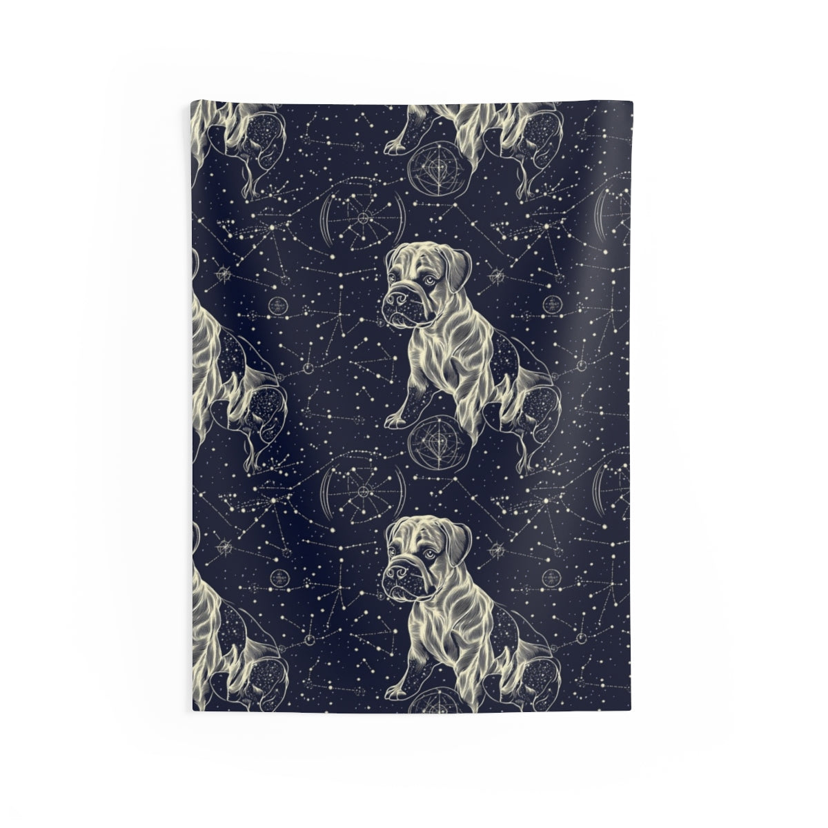 Midnight Navigator Boxers Wall Tapestry