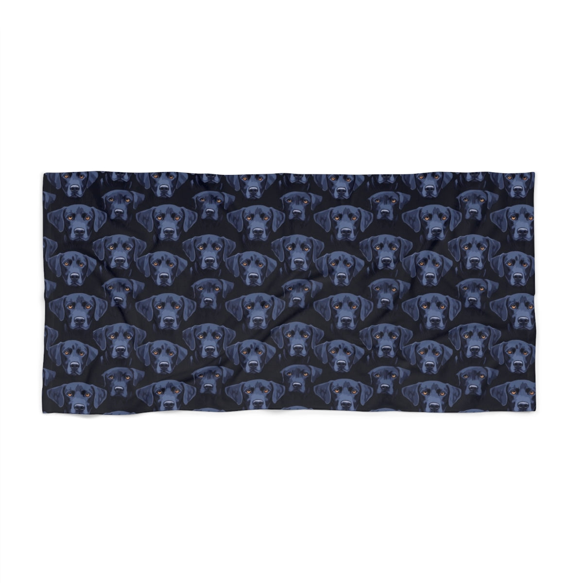 Midnight Reverie Labs Beach Towel