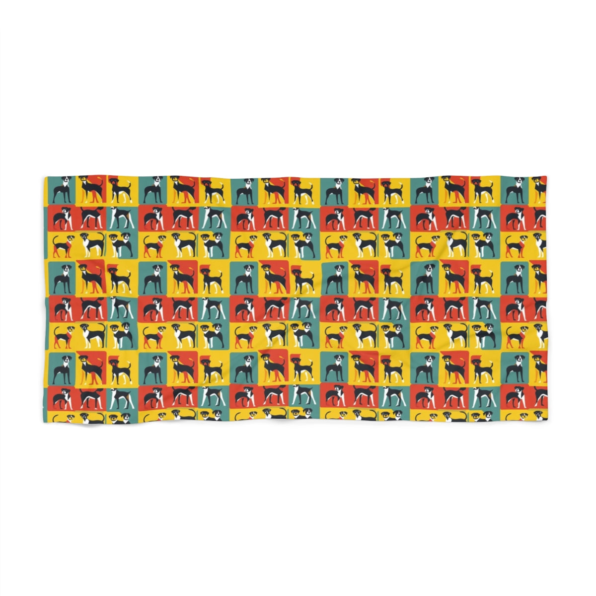 Modernist Hound Gallery Beach Towel