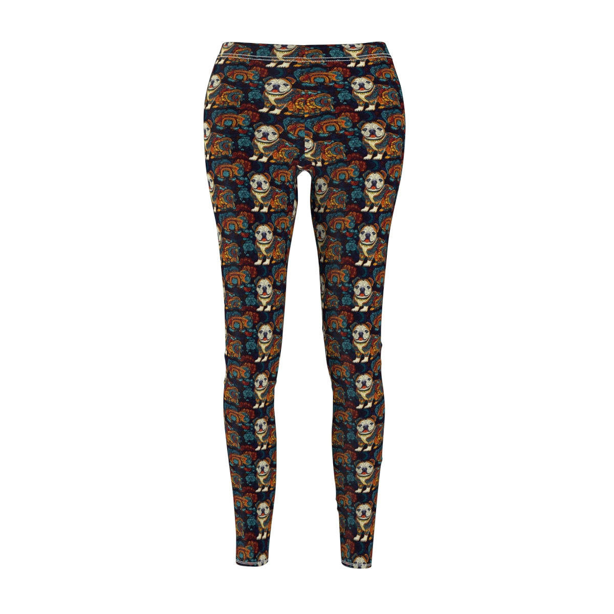 Mystic Mandala Bulldogs Leggings