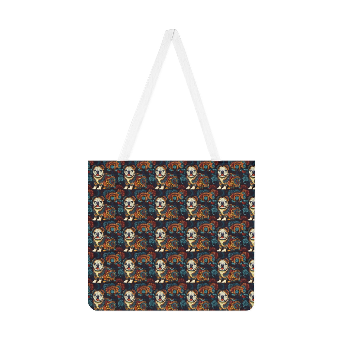 Mystic Mandala Bulldogs Tote Bag