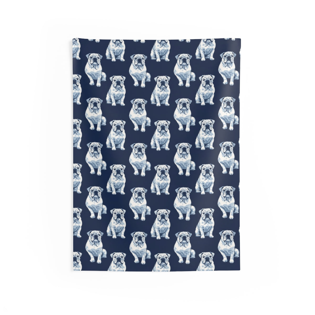 Naval Nobility Bulldogs Wall Tapestry
