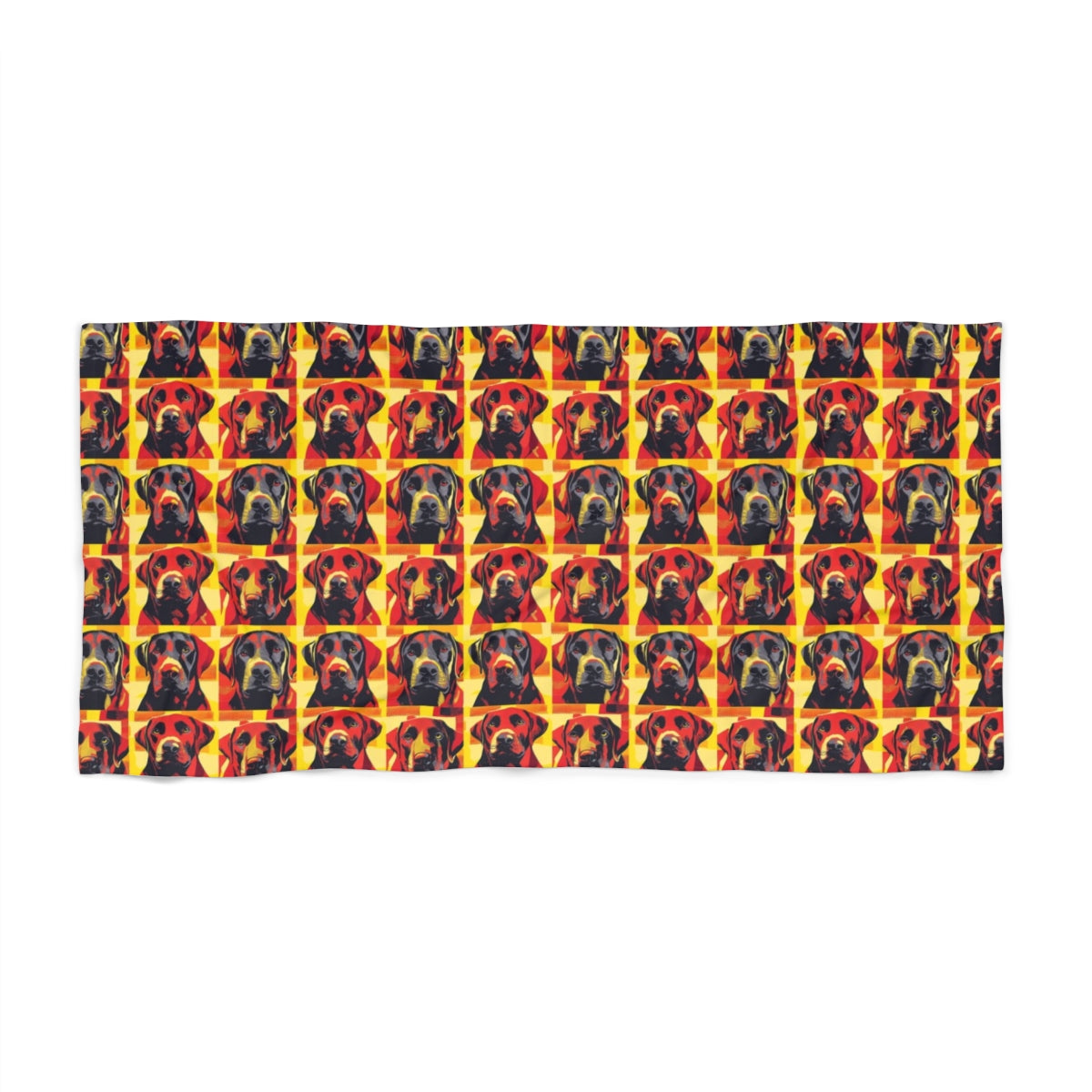 Neon Burst Labs Beach Towel