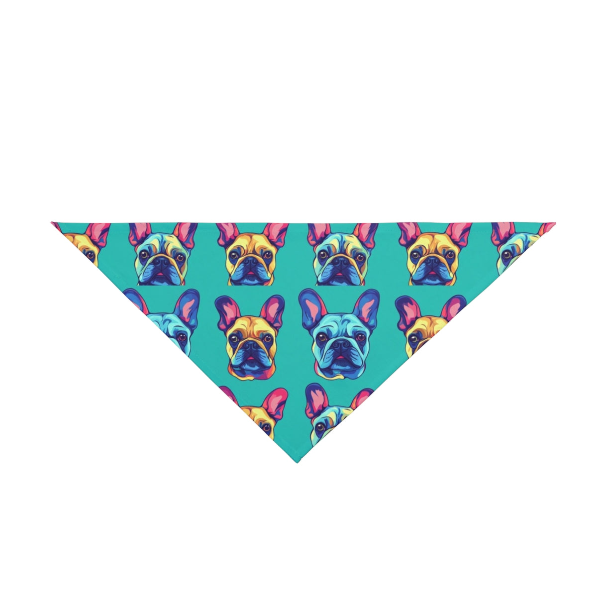 Neon Dreams French Bulldogs Pet Bandana
