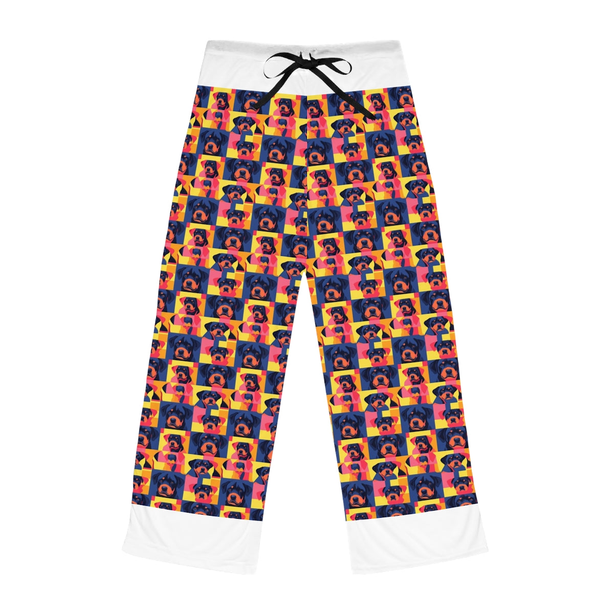 Neon Pop Rottweilers Pajama Pants