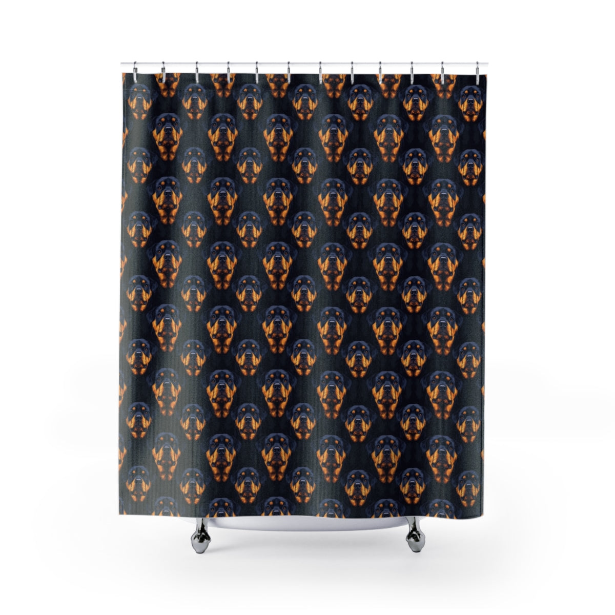 Noble Guardian Rottweilers Shower Curtain