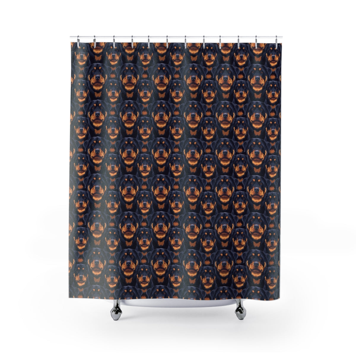 Noble Guardian Tapestry Shower Curtain
