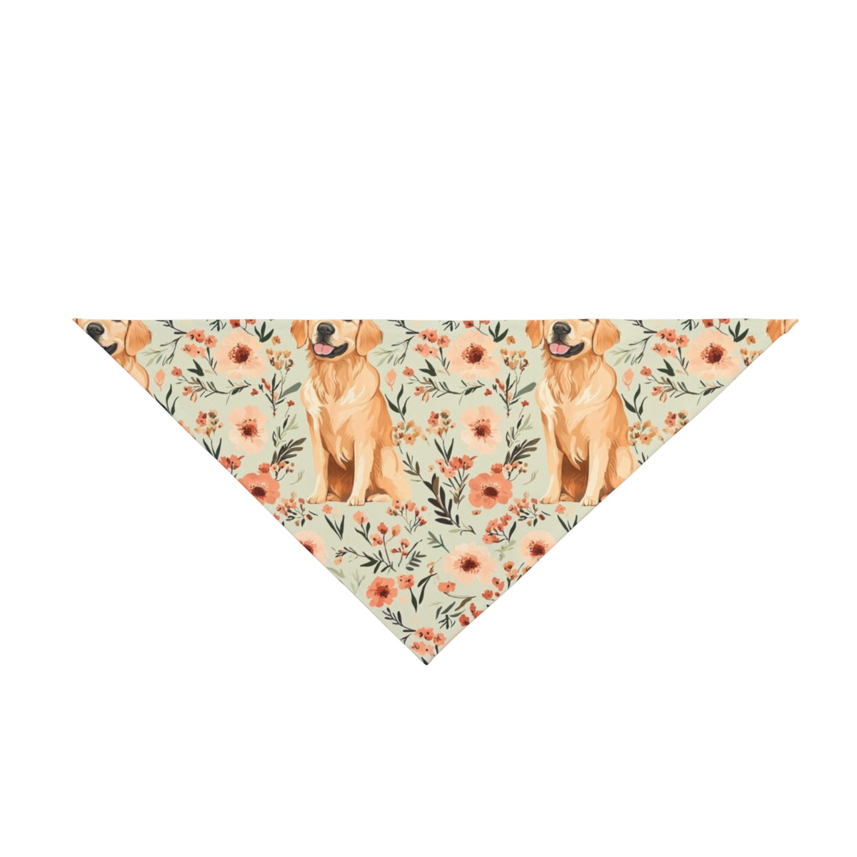 Peach Blossom Golden Hour Pet Bandana
