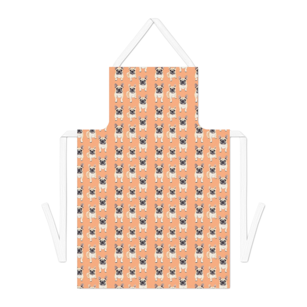 Peachy Keen Frenchies Apron