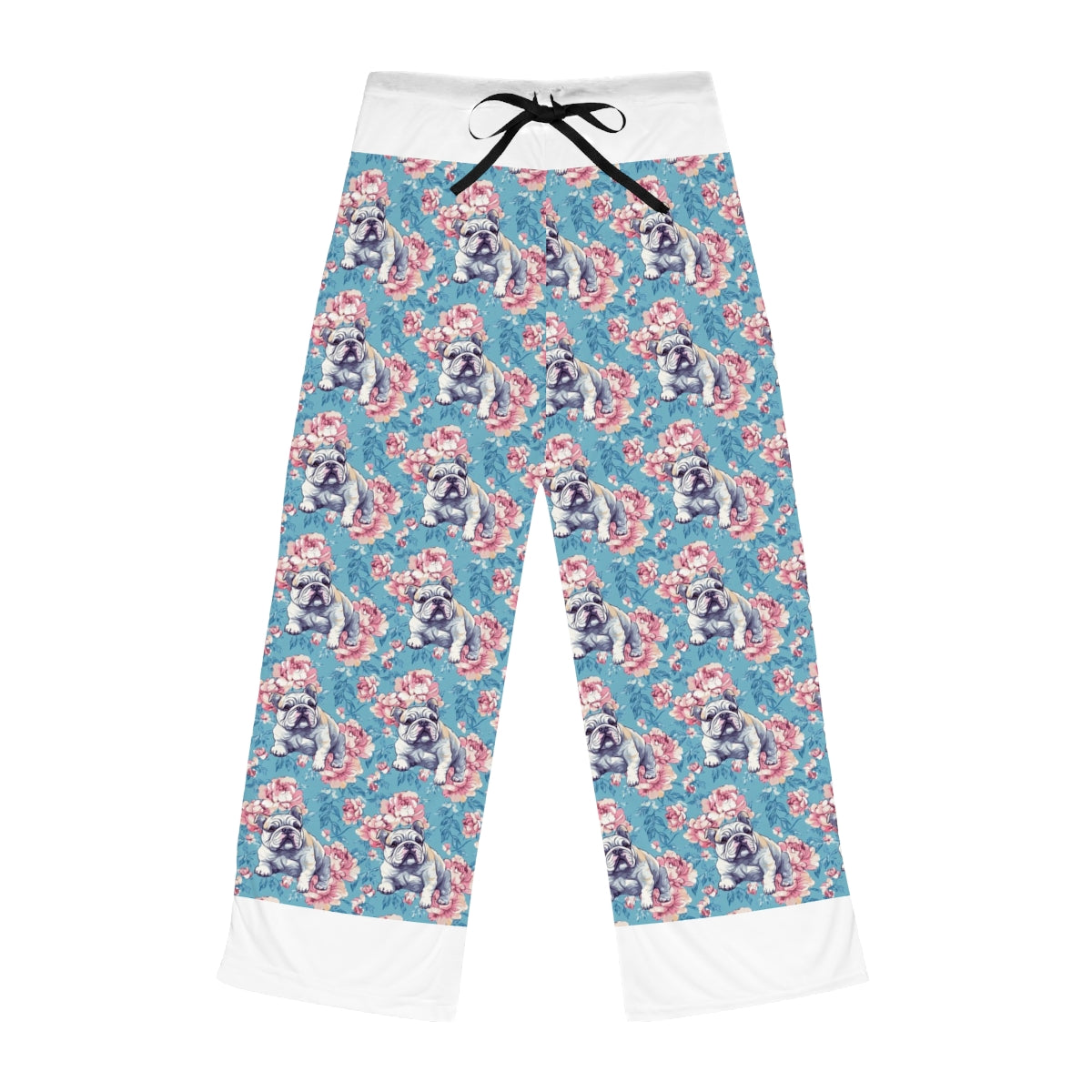 Peony Garden Bulldogs Pajama Pants