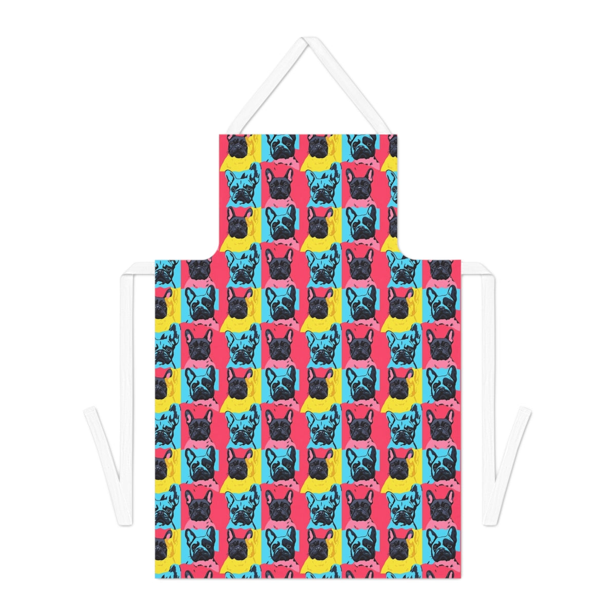 Pop Art Frenchies Apron