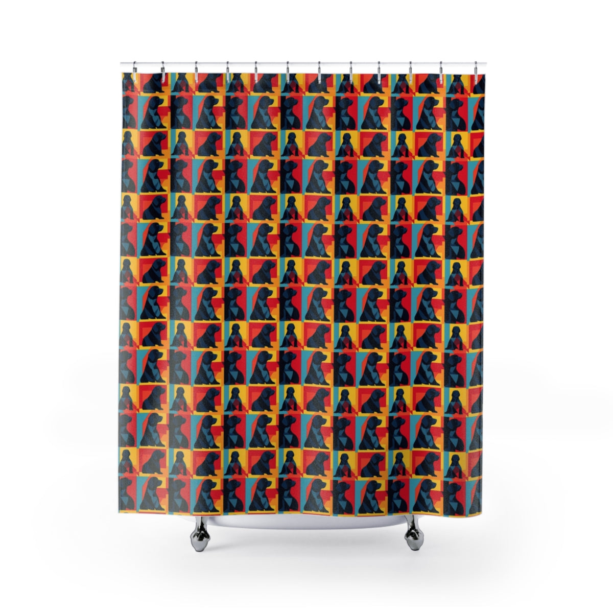 Pop Art Labradors Shower Curtain