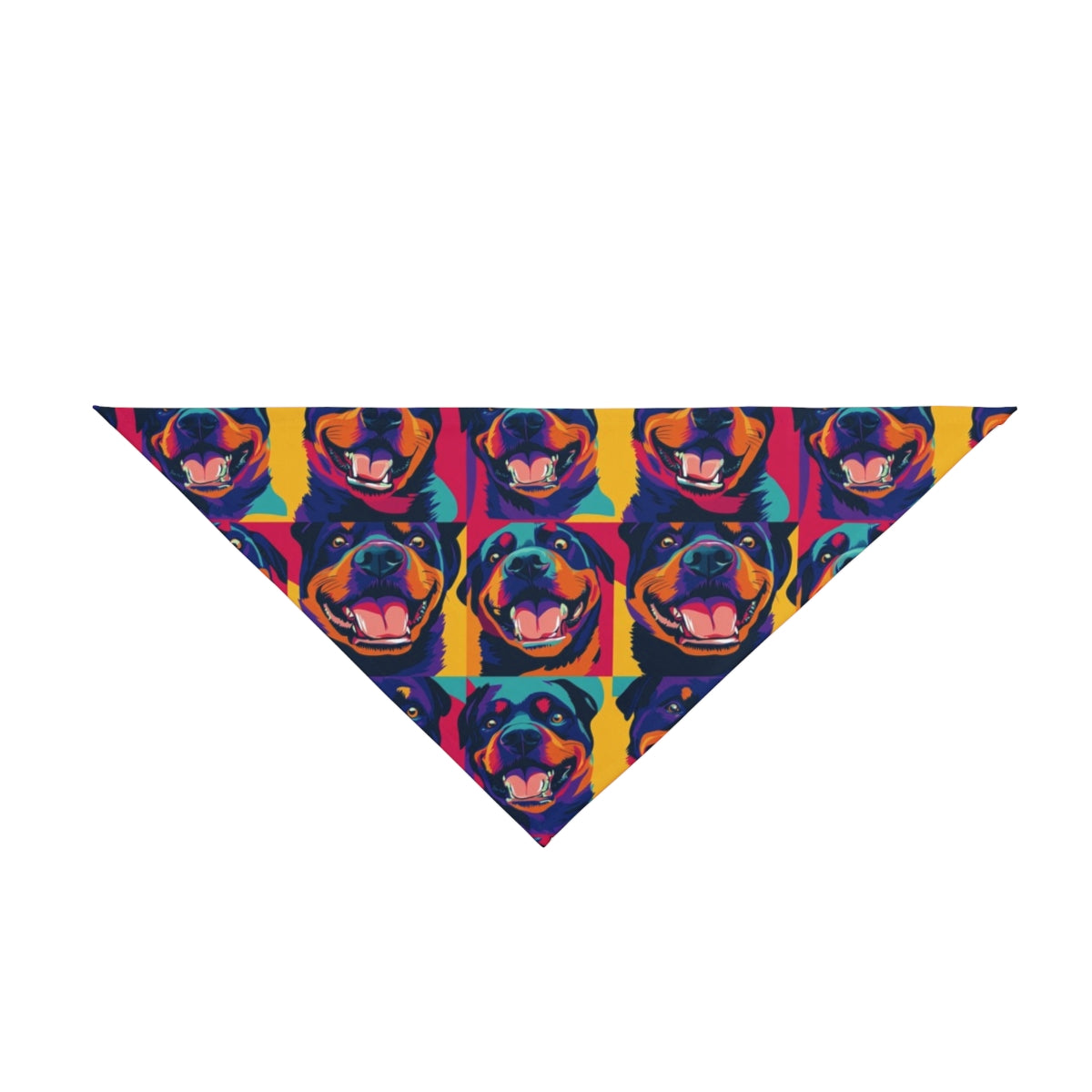 Pop Art Rottie Squad Pet Bandana