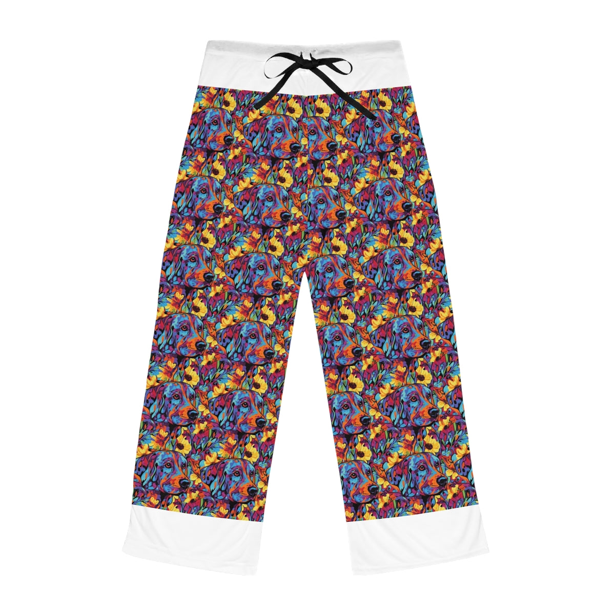 Psychedelic Garden Labrador Pajama Pants