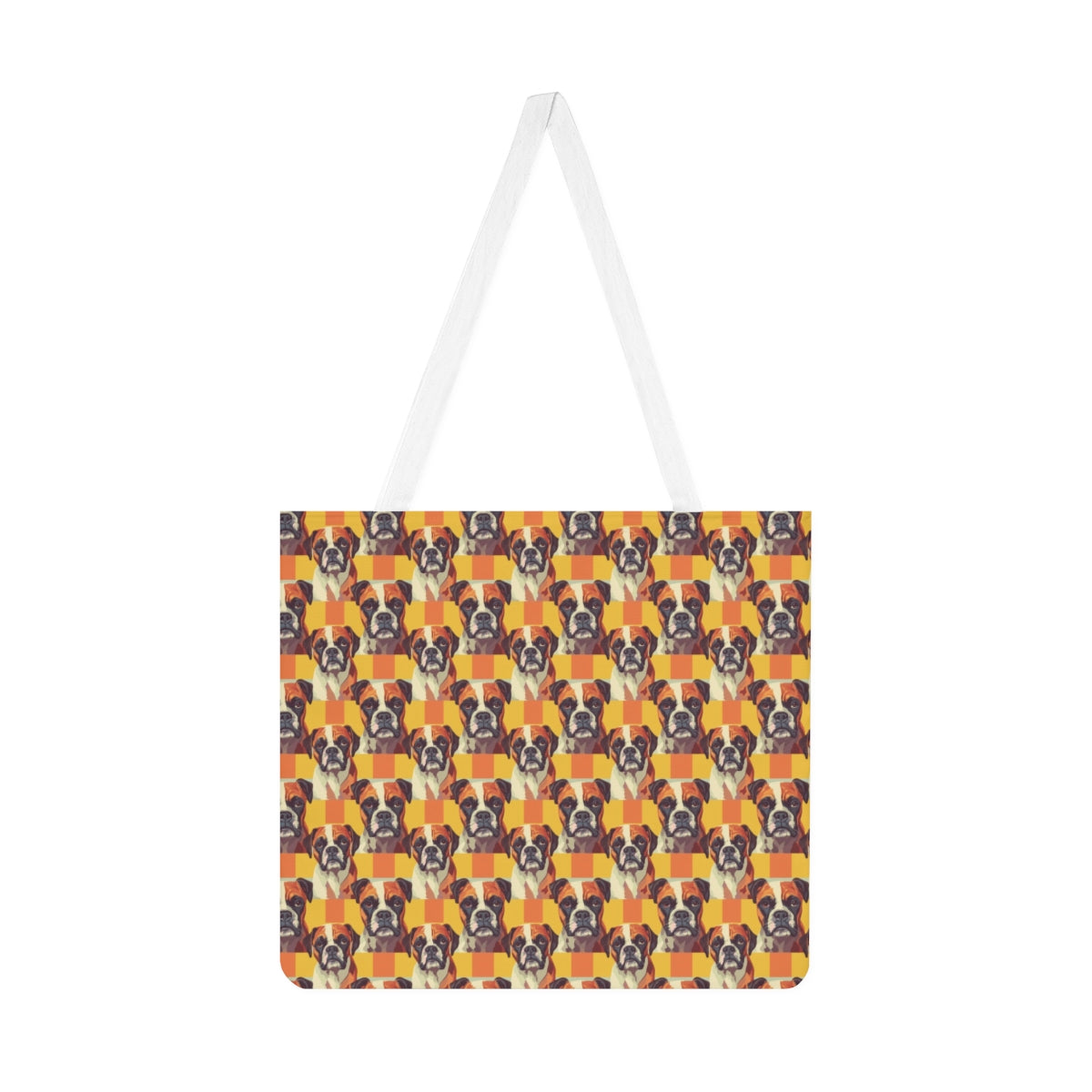 Retro Boxer Boulevard Tote Bag