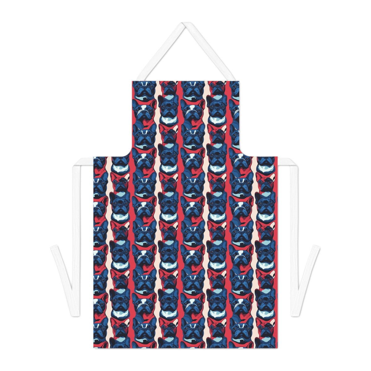 Revolutionary French Blues Apron