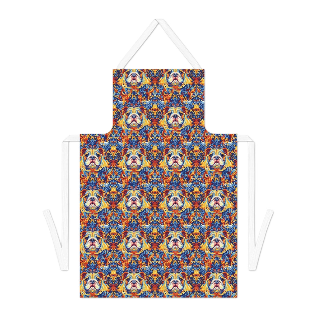 Royal Baroque Bulldog Apron