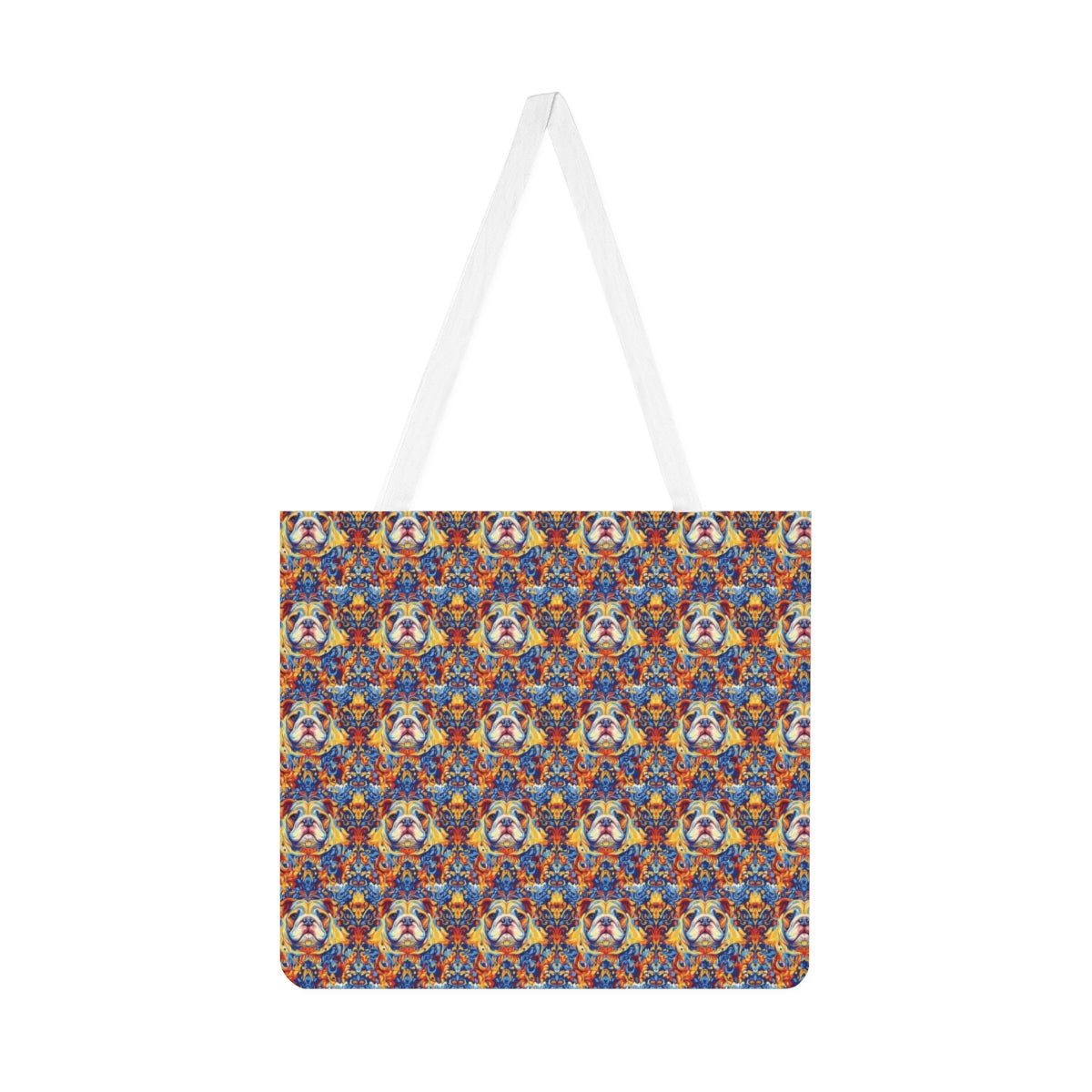Royal Baroque Bulldog Tote Bag