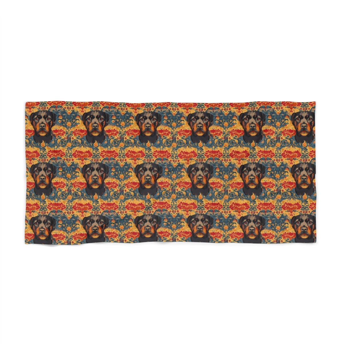 Royal Tapestry Rottweilers Beach Towel
