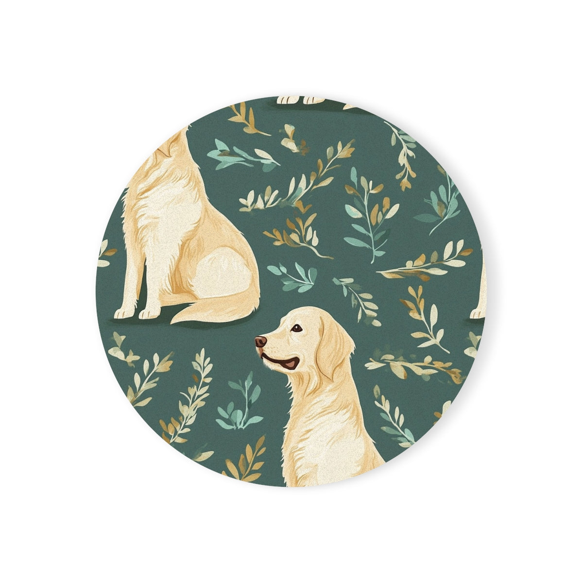 Sage Garden Retrievers Coasters