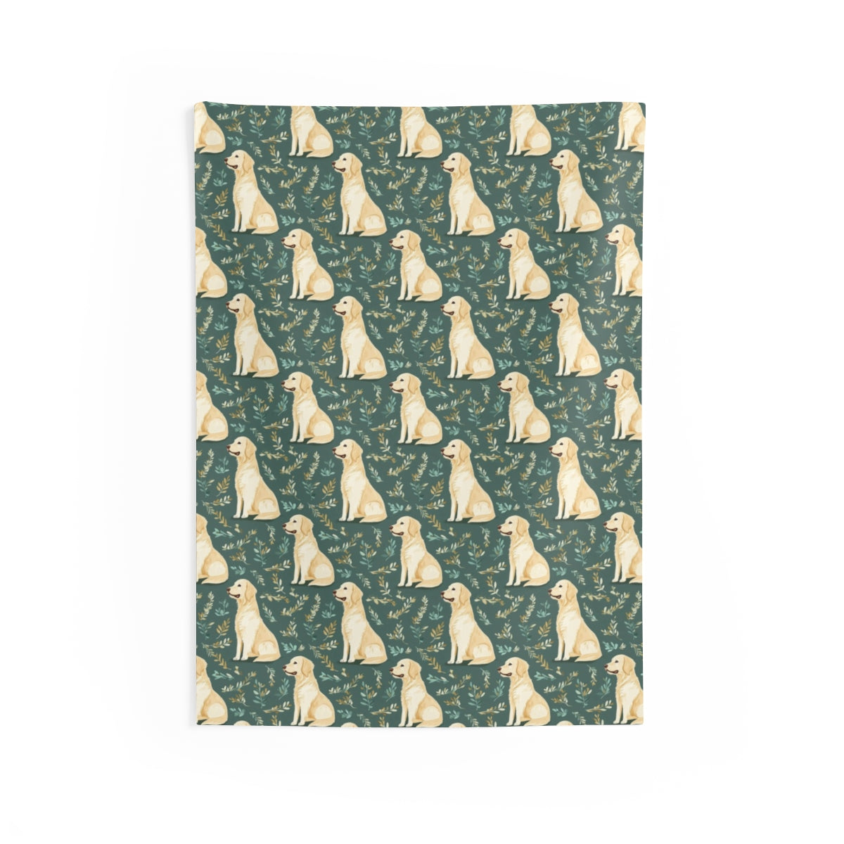Sage Garden Retrievers Wall Tapestry