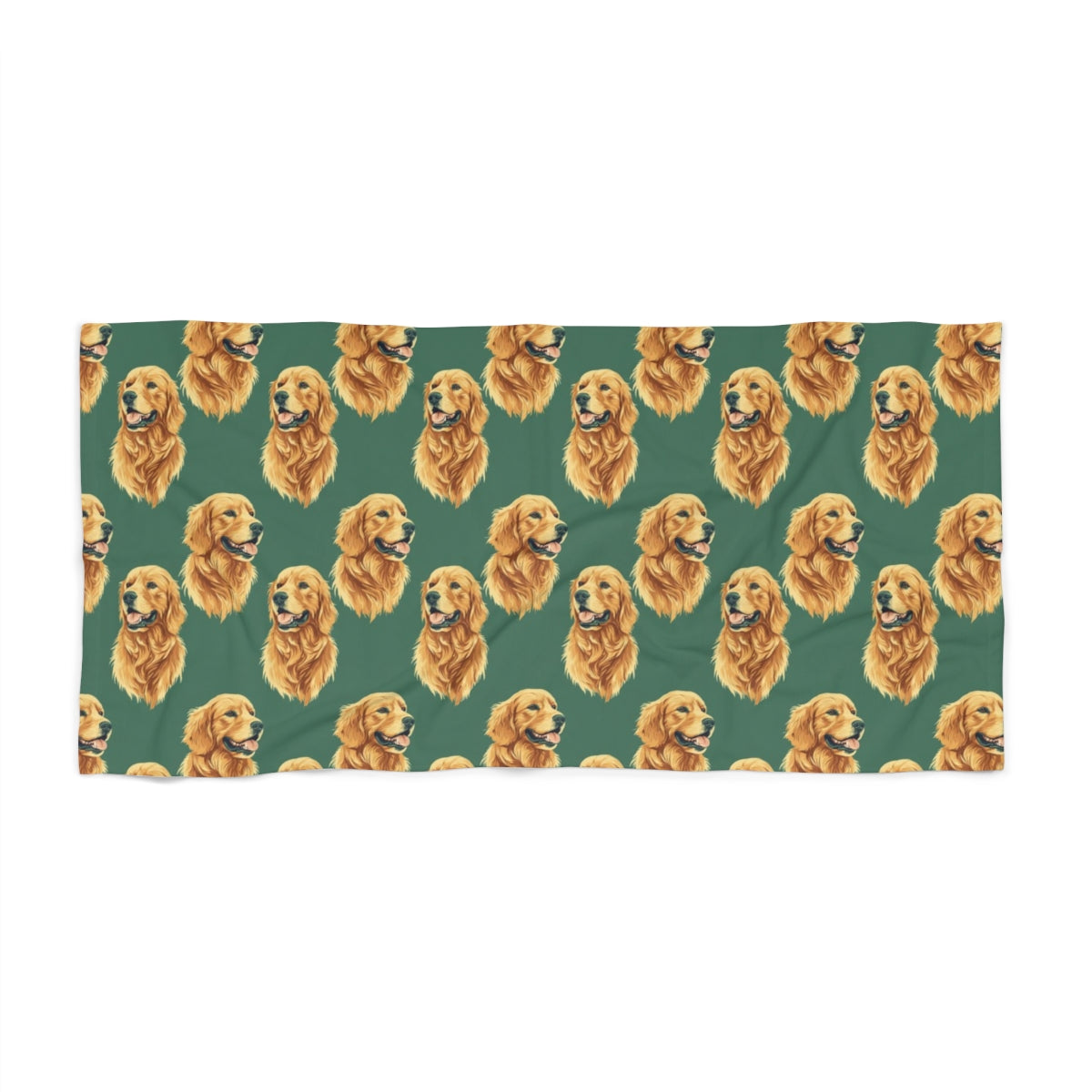 Sage Hour Retrievers Beach Towel