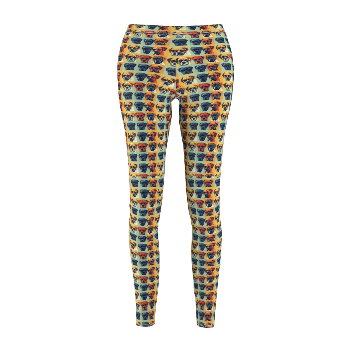 Sage Pop Boxer Gallery Leggings