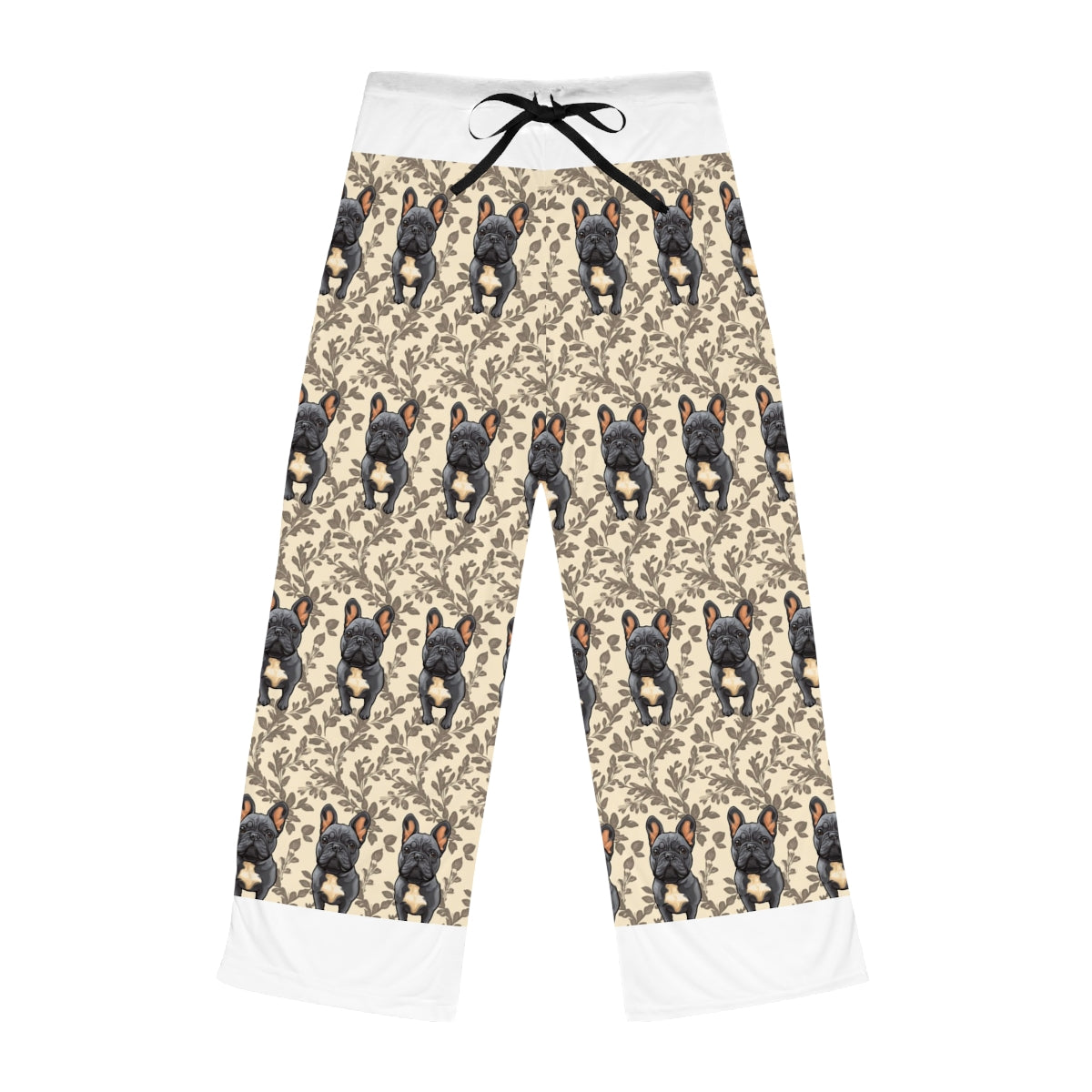 Sepia Frenchie Dreams Pajama Pants