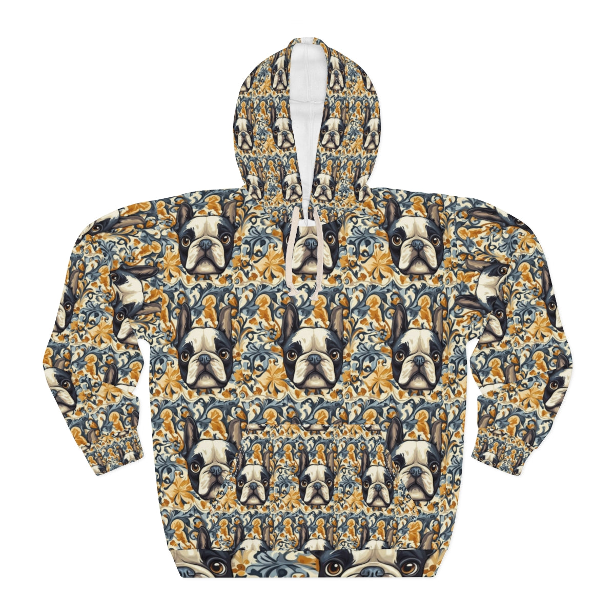 Slate Frenchie Elegance Hoodie