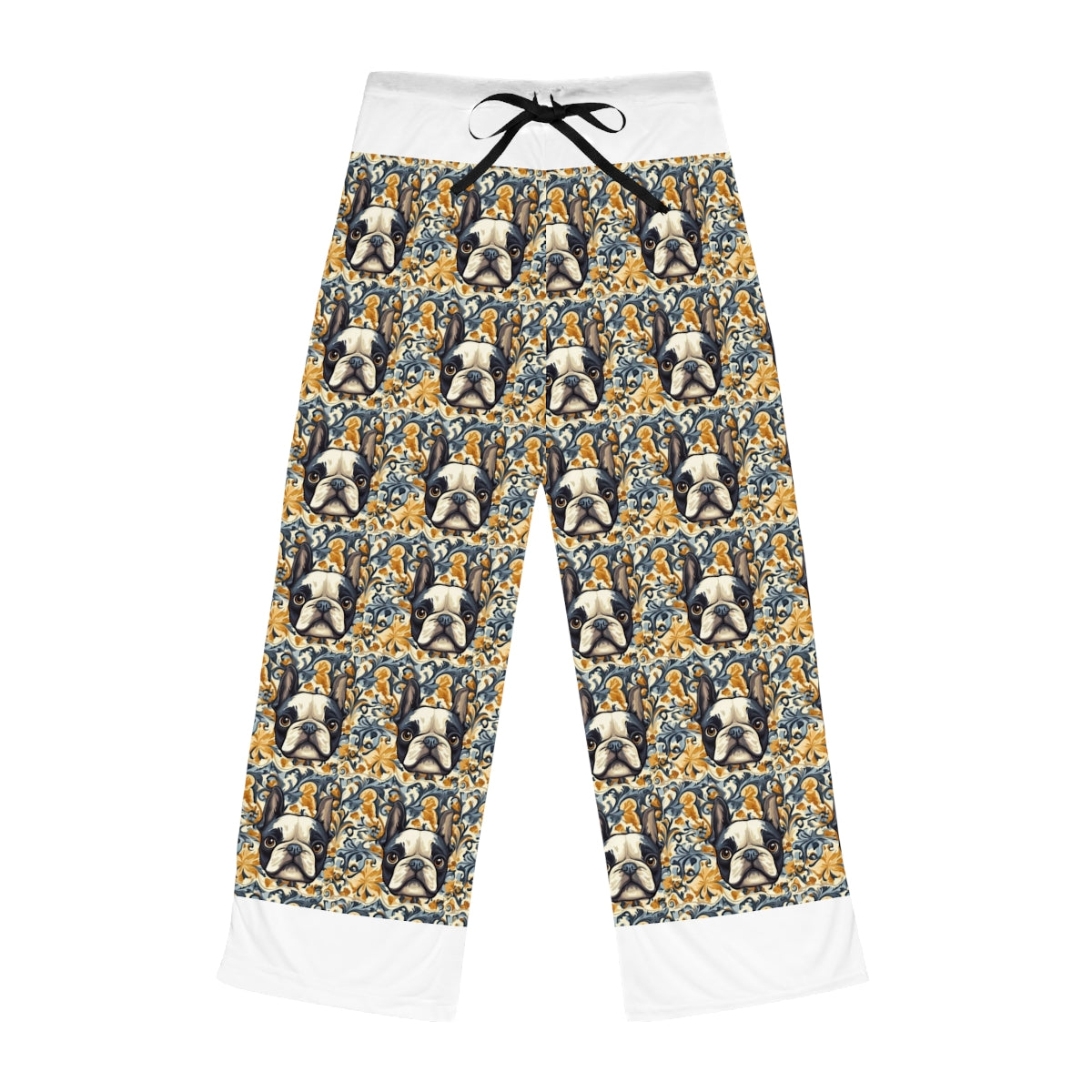 Slate Frenchie Elegance Pajama Pants