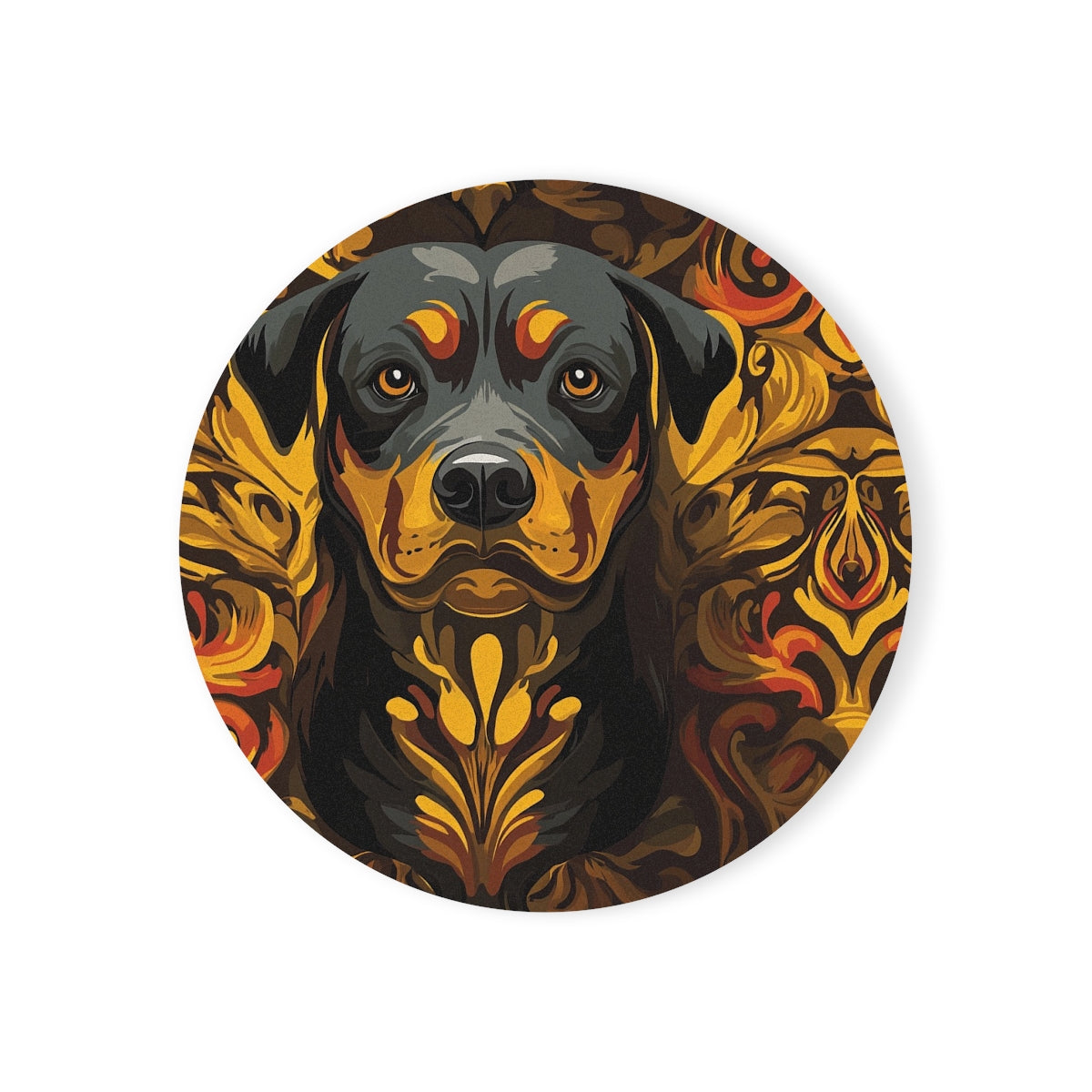 Steel Majesty Rottweilers Coasters