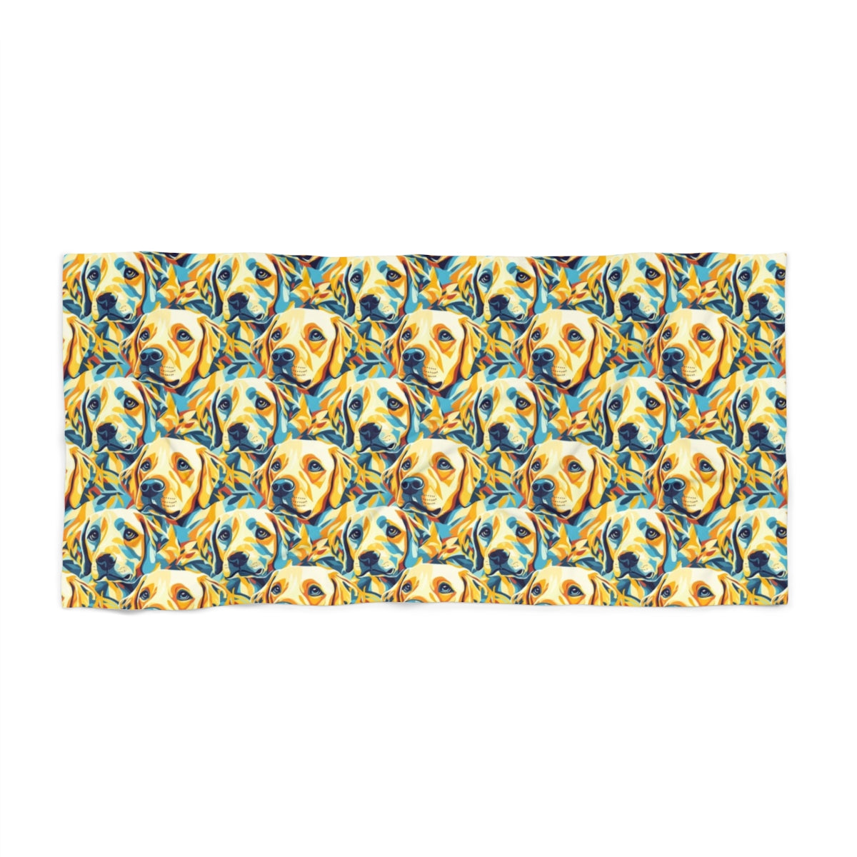 Sunburst Retrievers Beach Towel