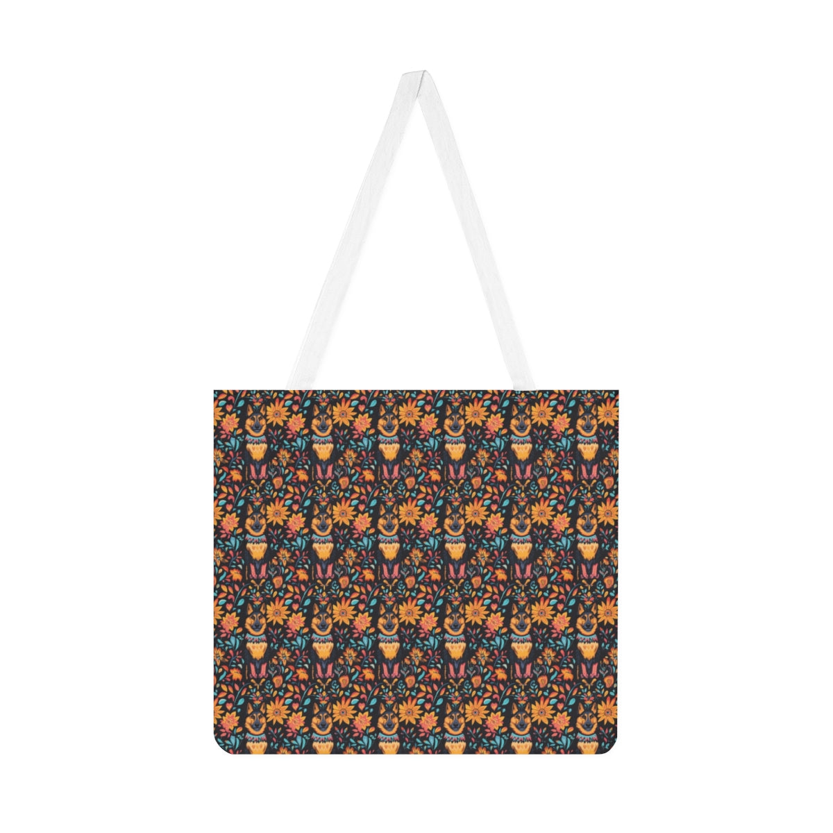 Sunburst Shepherd Folklore Tote Bag
