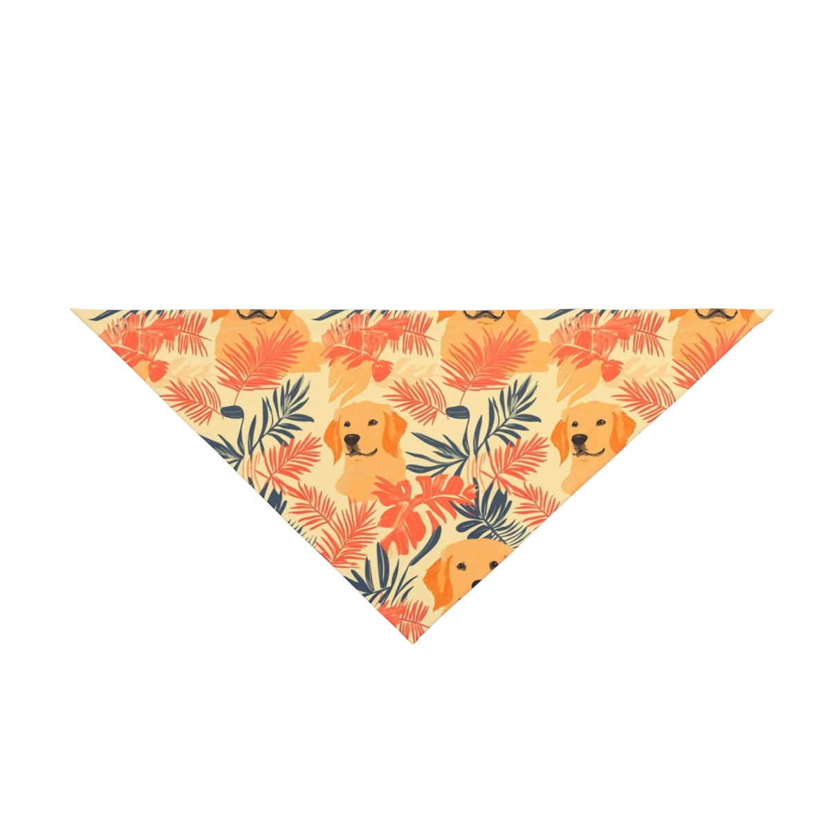 Sunset Palms Golden Retriever Pet Bandana