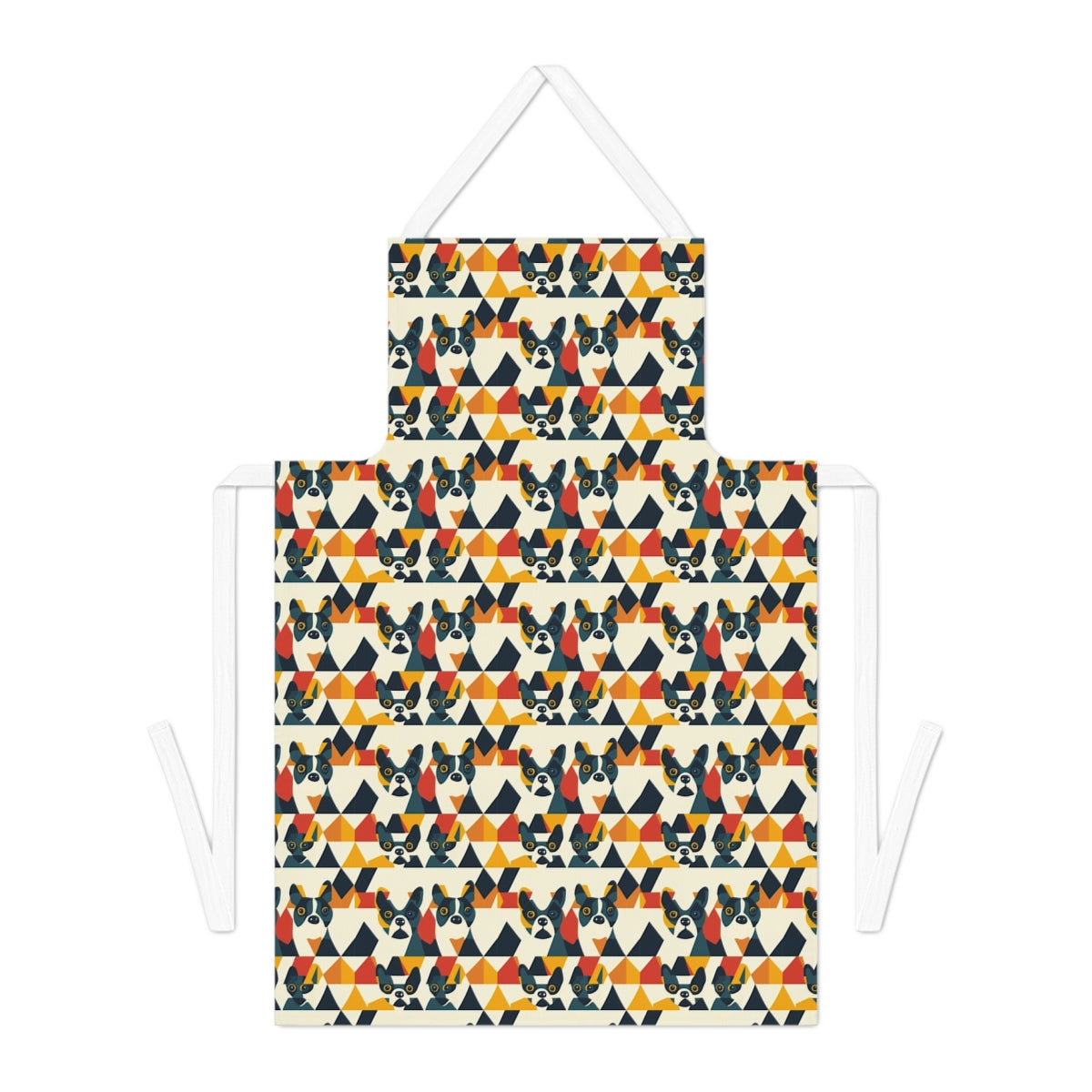Teal Cubist Companions Apron