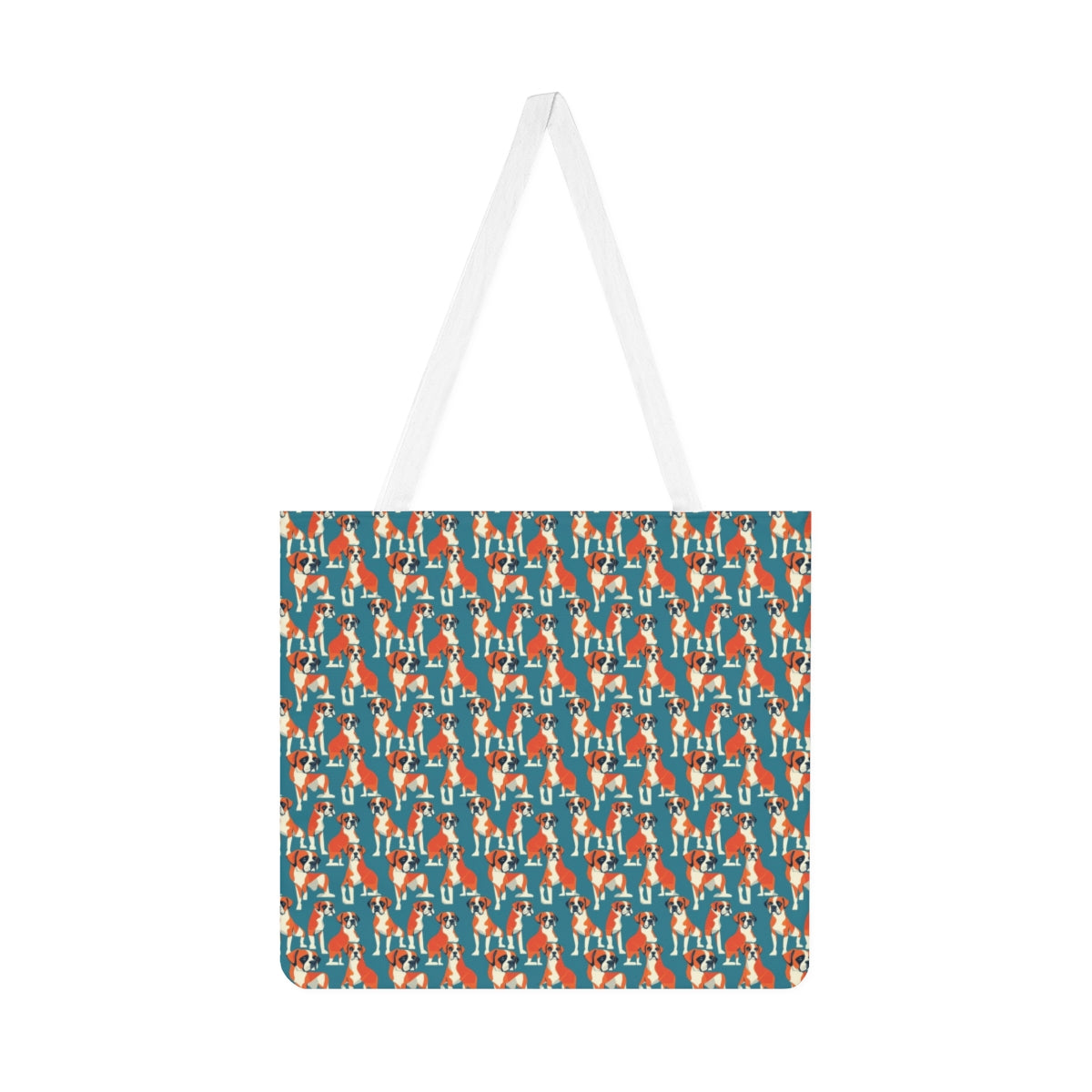 Teal Parade Boxers Tote Bag