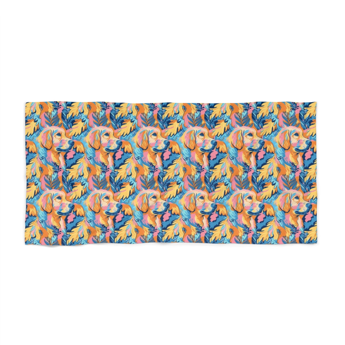 Tropical Sunrise Goldens Beach Towel