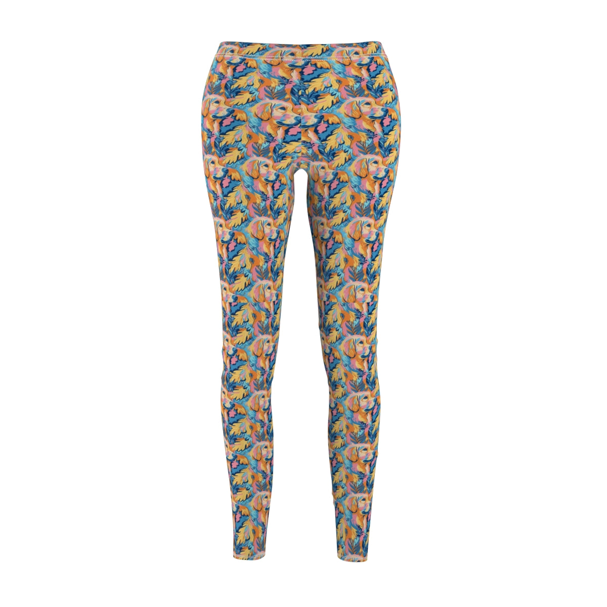 Tropical Sunrise Goldens Leggings