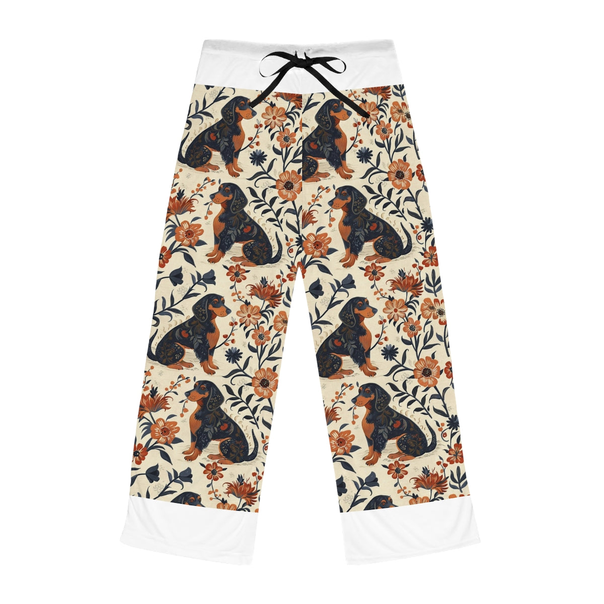 Victorian Garden Dachshunds Pajama Pants