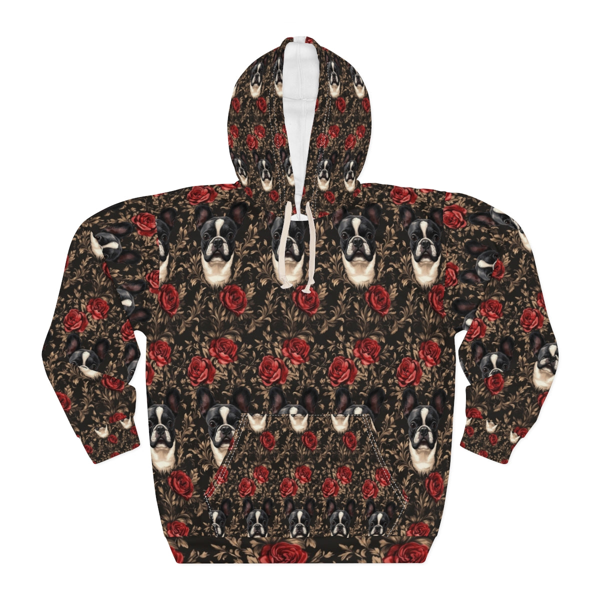 Victorian Rose Frenchies Hoodie