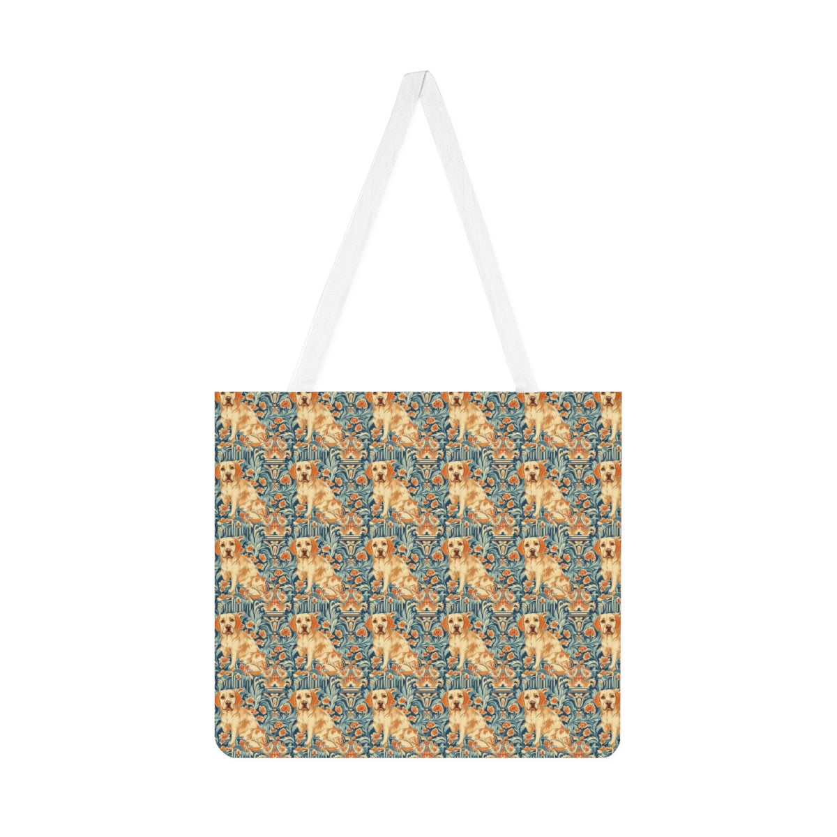 William Morris Golden Retriever Tote Bag