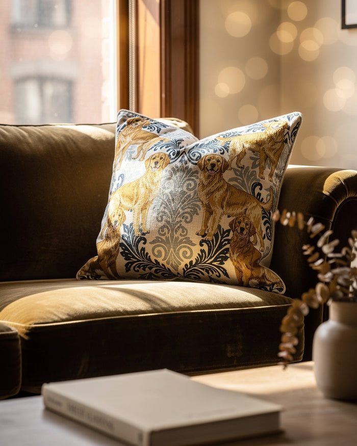 Baroque Golden Waves